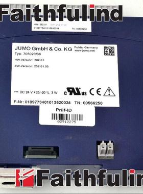 议价Jumo 00566250 久茂温度控制模块 705020/36