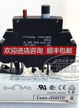 询价ALLEN-BRADLEY罗克韦尔 1492-GH010B 保险开关黑色1A