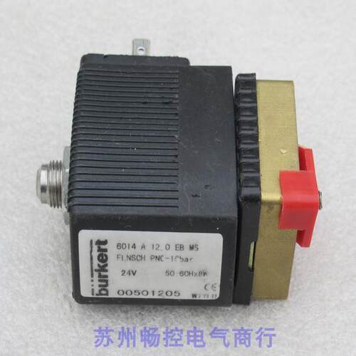 议价宝德BURKERT电磁阀6014 A12.0 FLNSCH 24VAC 00501205