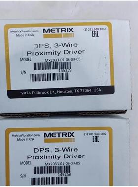 议价METRIX迈确前置器MX2033-01-06-09-05