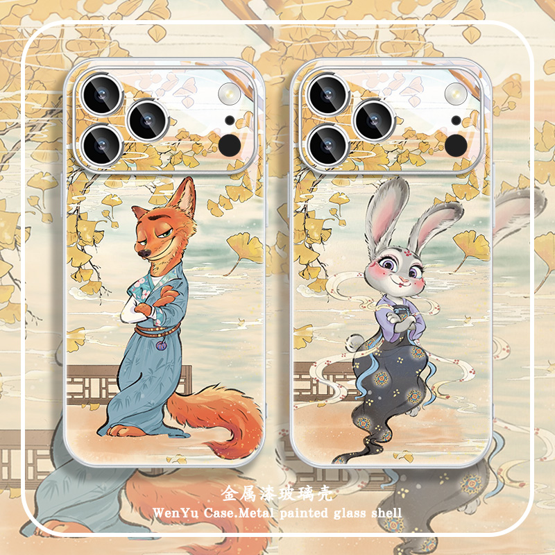 疯狂动物城适用苹果17手机壳国风