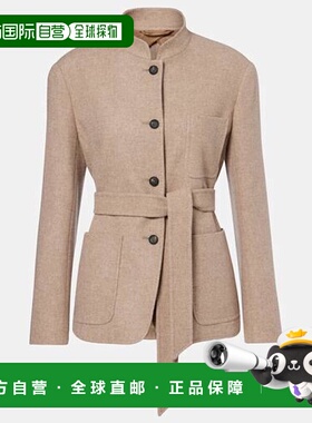 1h可退 潮奢 MaxMara 麦斯玛拉 女士 Falla 羊绒夹克