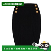 女士半身裙 Skirt GF1LCB11KJ440PA BALMAIN SS2026 黑色 with