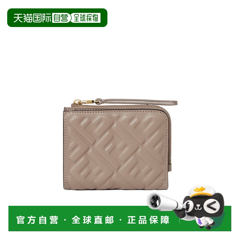 1h可退 FENDI 女士钱包 8M0519AAJDF0E65 AW2025 花色 Slim Bague