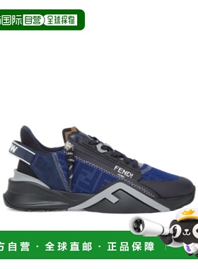 FENDI 男士运动鞋 7E1392AQ6DF1R76 AW2024 黑色 Flow运动鞋