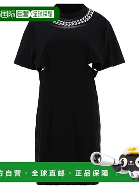 GIVENCHY 女士半身裙 SS2023黑色直筒裙  BW21853Z7Y001