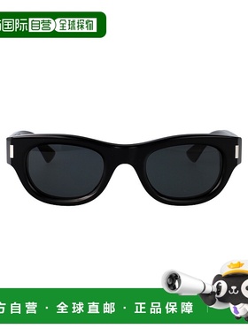 SAINT LAURENT 男士太阳镜 SL761001 SS2025 黑色 SL 761