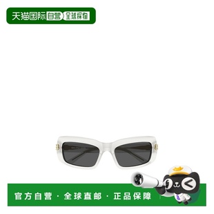 巴黎世家 BALENCIAGA BB0432S003 白色全框太阳镜 女士眼镜