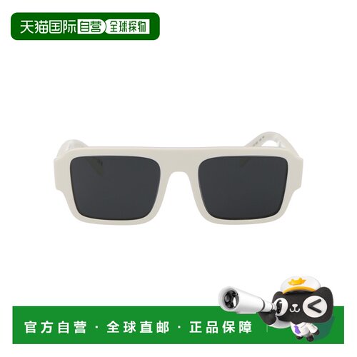 1h可退 PRADA 男士太阳镜 0PRA05S17K08Z SS2025 白色 0PR A05S