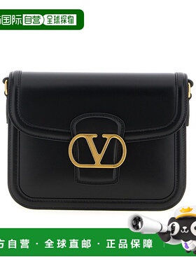 VALENTINO 女士单肩包 WB0R46UHF0NO SS2025 黑色 Vlogo单肩包