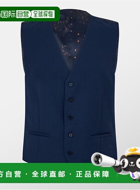 1h可退 潮奢 ted baker 男士 织纹修身夹克 blue蓝色 舒适时尚