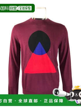 KENZO 男士针织毛衣 F565PU2273CB23 AW2022 红色 圆领针织衫长袖