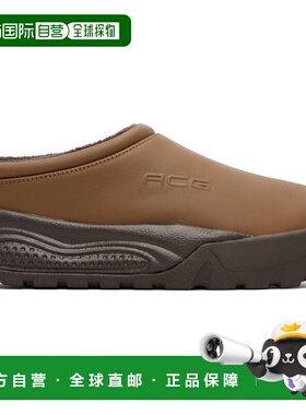 1h可退 潮奢 Nike 耐克 男士 棕色 ACG Rufus 穆勒鞋 HV4087200