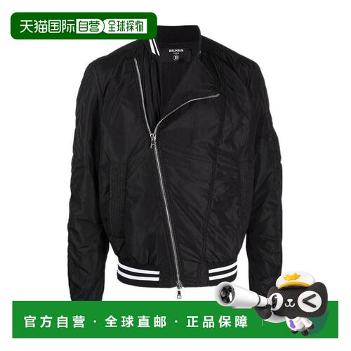 奢淘 Balmain logo印花休闲夹克 男 XH1TF086XB27