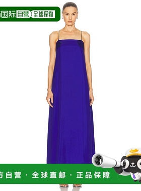 1h可退 潮奢 R&Oacute;he 女士 真丝背心连衣裙 41433150长裙