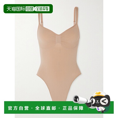 1h可退 潮奢 SKIMS 女士 Sculpt Thong - Sienna 无缝连体衣 BDTH