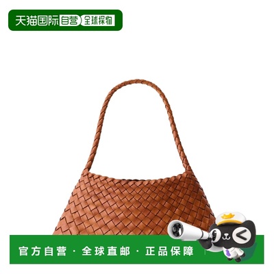 1h可退 潮奢 DRAGON DIFFUSION 女士 'Rossana' 棕色迷你手提交织