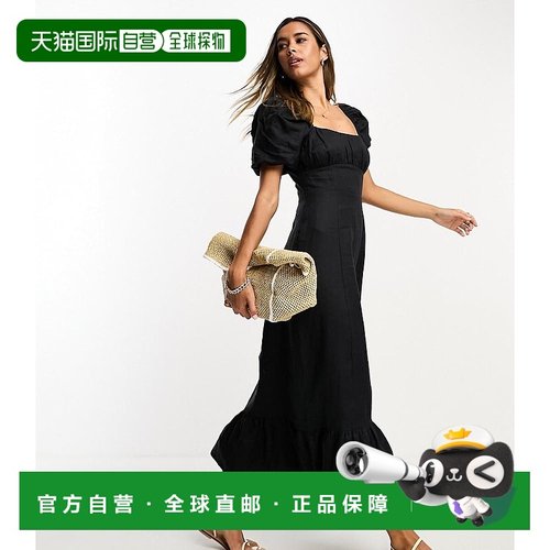 1h可退 潮奢 & Other Stories 女士 Other Stories midaxi 亚麻泡