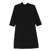 香港直邮MARNI 黑色 AW2025 女士连衣裙 ABMA1526Q0TW83900N99