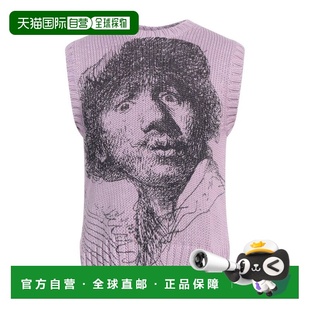 1h可退 潮奢 J.W. Anderson 男士 无袖毛衣 purple紫色 舒适时尚
