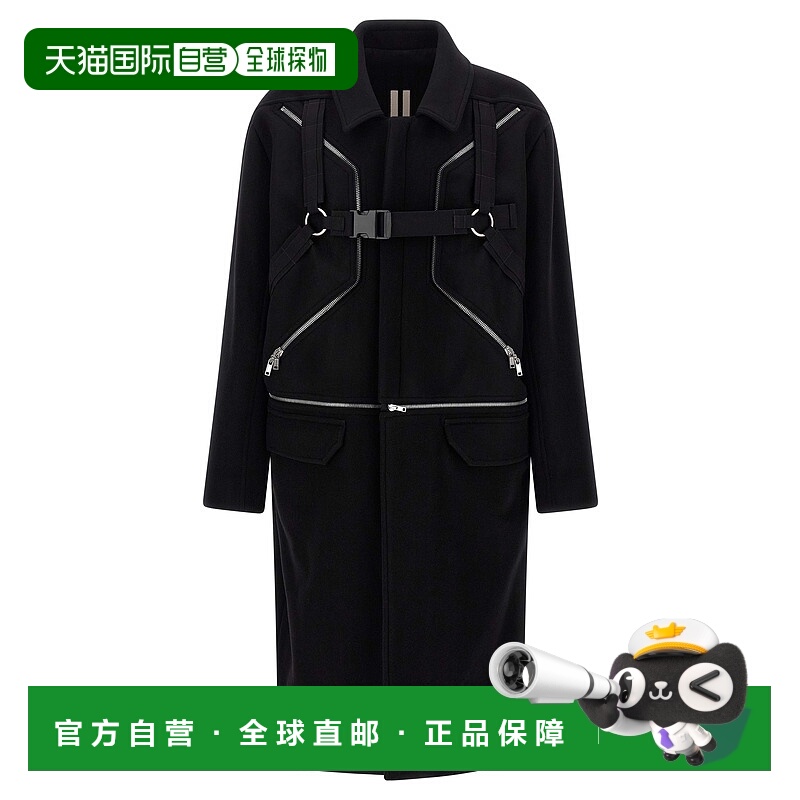 1h可退 RICK OWENS 男士大衣 RR02E1903WSFER109 AW2025羊毛