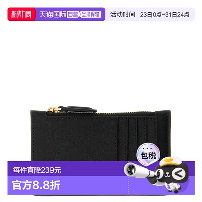 PINKO 女士钱包 100251A0F1Z99Q AW2025 黑色 AIRONE CARDHOLDER
