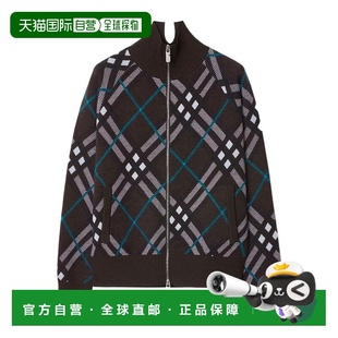 女士外套 格纹羊毛针织开衫 80950831 花色 AW2024 BURBERRY