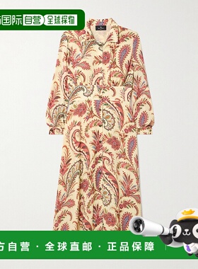 1h可退 潮奢 Etro 艾特罗 女士 印花彈性襯衫裙 WRHA028199SA4C1