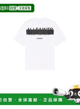 1h可退 潮奢 Allsaints 男士 Redact 短袖水手领上衣 M002PC