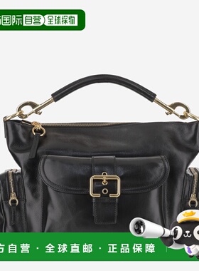 CHLOÉ 女士单肩包 CHC24AS533N83001 SS2025 黑色 ‘Camera Large