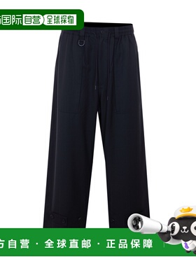 Y-3男士休闲裤KH3213BLACK卫裤阔腿裤