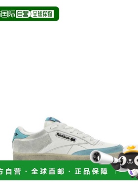 潮奢 Reebok 锐步 男士 TWO-TONE CLUB C 皮质绒面革运动鞋 RMIA0