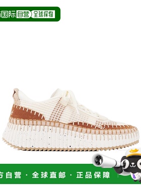 CHLOÉ 女士运动鞋 C22S579Y0243 AW2025 白色 NAMA运动鞋