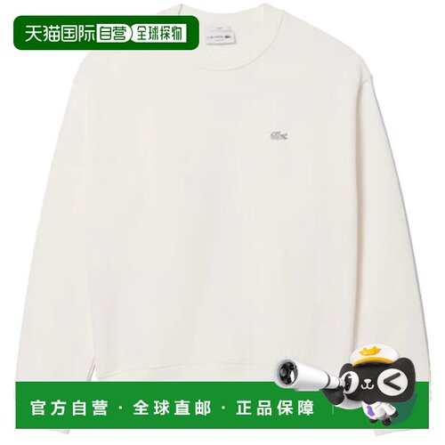 LACOSTE 男士卫衣 SH7745BIANCO CO 白色 FELPA UOMO LOOSE FIT