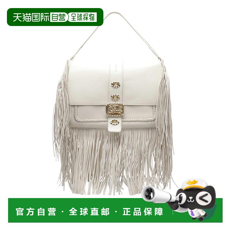 BURBERRY 女士斜挎包 8124901WHITE SS2026 白色单肩包编织包图片