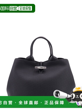 LONGCHAMP 女士手提包 10290HFP001 SS2025 黑色 LE ROSEAU