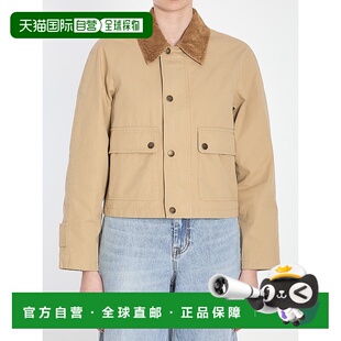 女士夹克 Cropped 8105513A1435 浅棕色 jacket SS2025 BURBERRY