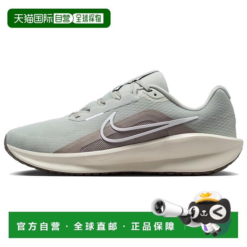 耐克Nike DOWNSHIFTER 13 百搭舒适耐磨低帮休闲跑步鞋男款学院灰