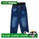 DSQUARED2 蓝色 AW2025 男童牛仔裤 DQ3036D0AEZDQ01
