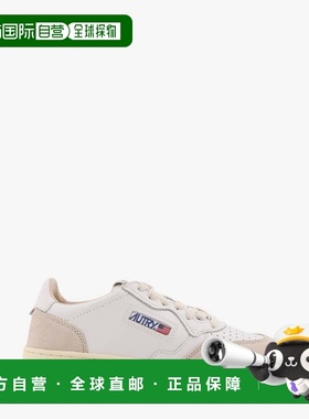 潮奢 AUTRY 女士 Medalist 低帮皮质运动鞋 AULWLS33WHITE