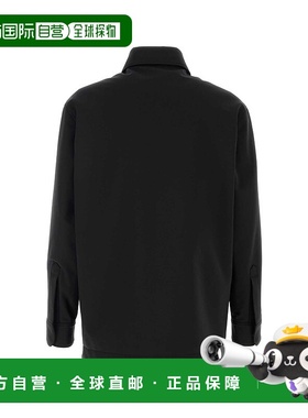 FENDI 男士夹克 FAA941ARYFF0GME AW2024 黑色 Black stretch woo