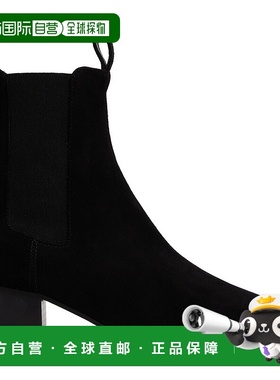 1h可退 潮奢 TOTÊME 女士 黑色 The City 踝靴 234WLGSE074LE0012