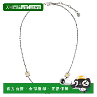 7AK006B08F0F0P AW2025 银色 FENDI CUBE 项链 NECKLACE 男士