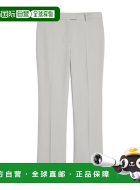 MAX MARA 女士休闲裤 9131125106030 SS2025 灰色 腰带环休闲裤