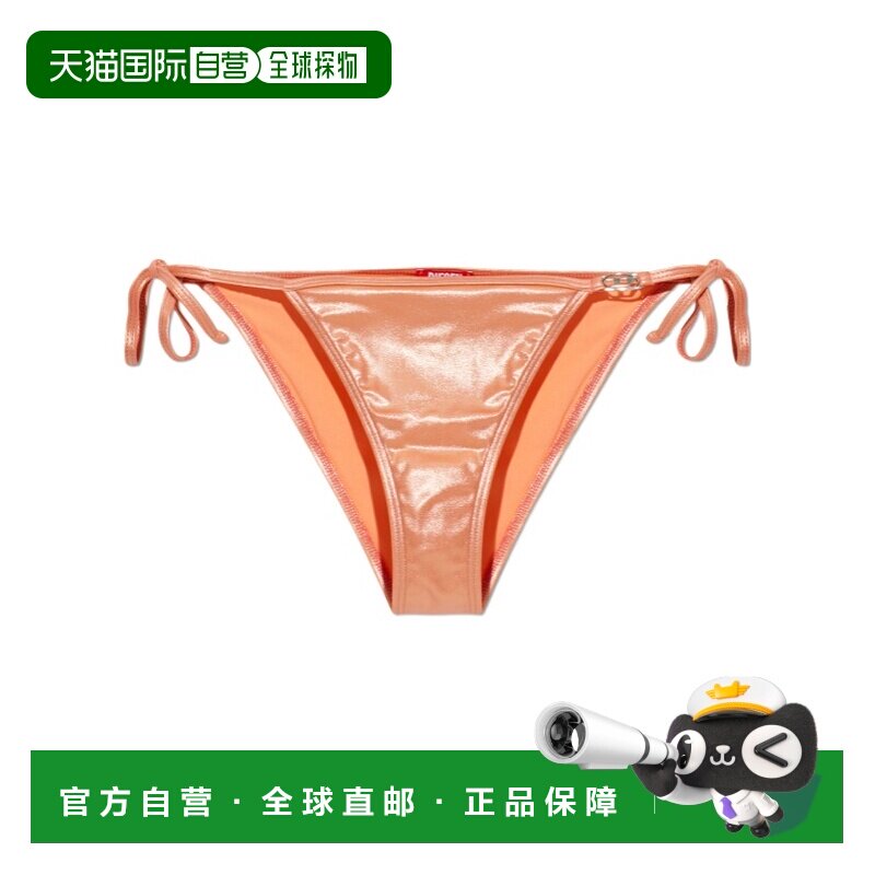 DIESEL 女士泳装 A177740DLCW3BDA AW2026 粉红色 系带泳裤