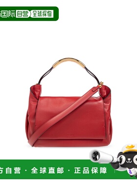 1h可退 MOSCHINO 女士斜挎包 MC4196PP1MOA0500 CO 红色 翻盖单肩