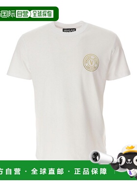 VERSACE JEANS 男士T恤 76GAHT0276UP600G03 AW2024范思哲男装