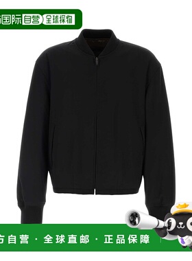 1h可退 潮奢 The Row 男士 FENN 黑色羊毛短夹克 1171W2812