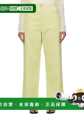 1h可退 潮奢 AURALEE 女士 绿色长裤 A24AP02FC green绿色 舒适时