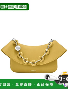 LOEWE 女士手提包 AP22P22X077848 AW2025 黄色 中号光滑牛皮革 O